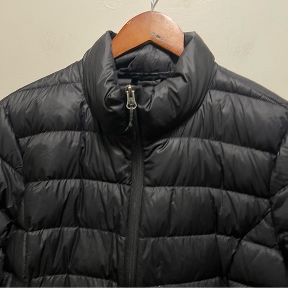 Eddie Bauer Women's Down Puffer Black Zip Up Jacket Size XL - Picture 2 of 13